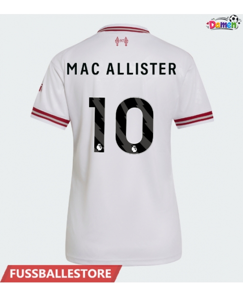 Günstige Liverpool Alexis Mac Allister #10 Auswärtstrikot Damen 2026-27 Kurzarm